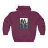 Land of Nostalgia HER & Lenny Infused Vintage Unisex Heavy Blend™ Hooded Sweatshirt