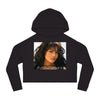 Land of Nostalgia Janet Jackson Vintage Women’s Cropped Hooded Sweatshirt