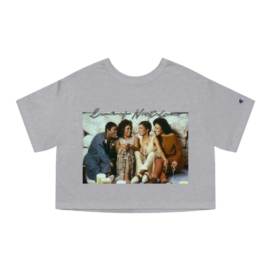 Land of Nostalgia Waiting to Exhale Vintage Classic Champion Women's Heritage Cropped T-Shirt