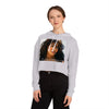 Land of Nostalgia Janet Jackson Vintage Women’s Cropped Hooded Sweatshirt