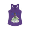 Land of Nostalgia Women's Vogue Disney Princess Tiana Ideal Racerback Tank