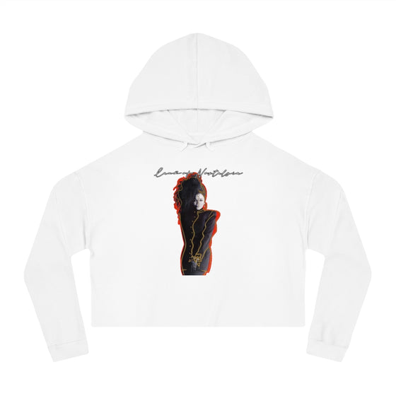 Land of Nostalgia Janet Jackson Classic Control Cover Women’s Cropped Hooded Sweatshirt