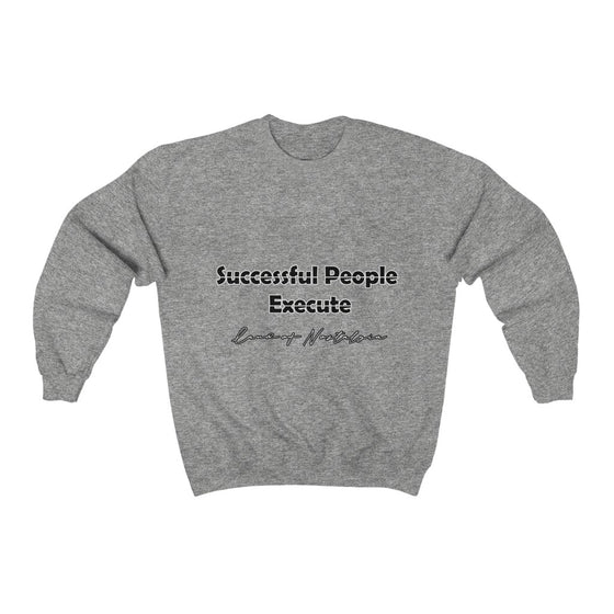 Land of Nostalgia Successful People Execute Unisex Heavy Blend™ Crewneck Sweatshirt