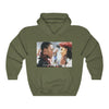 Land of Nostalgia Unisex Heavy Blend™ Hooded Dwayne and Whitley Love Euphoria Sweatshirt