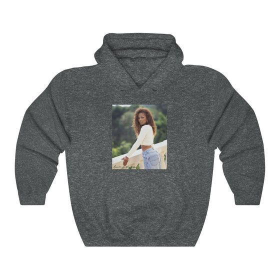 Land of Nostalgia Janet Jackson Natural Vibration Unisex Heavy Blend™ Hooded Sweatshirt