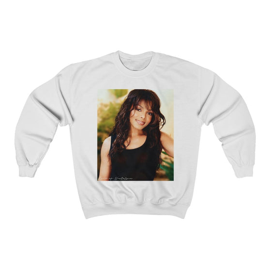 Land of Nostalgia Janet Jackson Classic Vibrational Unisex Heavy Blend™ Crewneck Sweatshirt