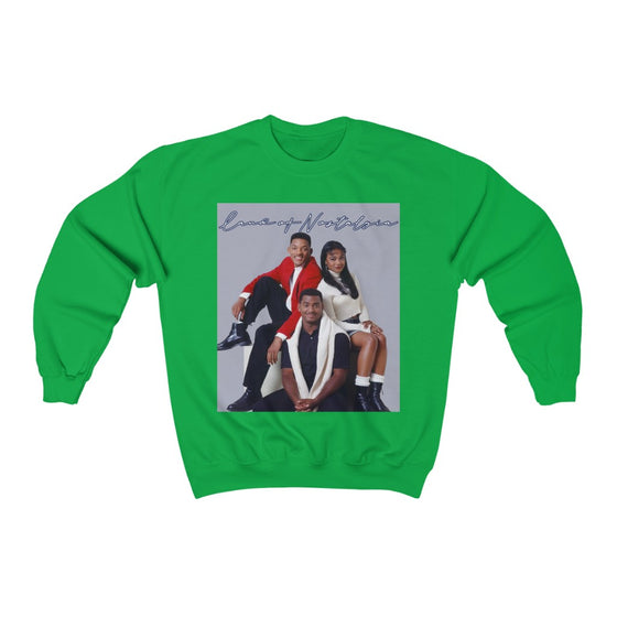 Land of Nostalgia Classic Fresh Prince, Carlson, & Ashley Unisex Heavy Blend™ Crewneck Sweatshirt