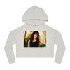 Land of Nostalgia Janet Jackson Classic Vibrational Women’s Cropped Hooded Sweatshirt