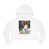 Land of Nostalgia Janet Jackson Natural Vibration Women’s Cropped Hooded Sweatshirt