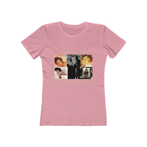 Land of Nostalgia Janet Jackson 'Janet' Top 6 Album Single Cover Women's The Boyfriend Tee