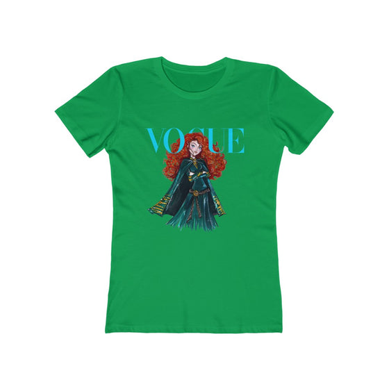 Land of Nostalgia Vogue Disney Princess Merida Women's The Boyfriend Tee