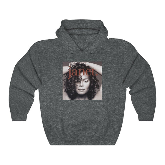 Land of Nostalgia Janet Jackson 'Janet' Album Cover Unisex Heavy Blend™ Hooded Sweatshirt