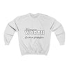 Land of Nostalgia Know your Worth Unisex Heavy Blend™ Crewneck Sweatshirt
