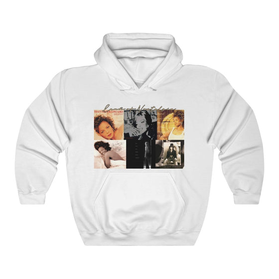 Land of Nostalgia Janet Jackson 'Janet' Top 6 Album Single Cover Unisex Heavy Blend™ Hooded Sweatshirt