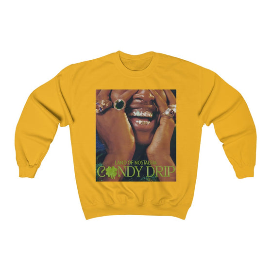 Land of Nostalgia Classic Lucky Daye Candy Drip Unisex Heavy Blend™ Crewneck Sweatshirt