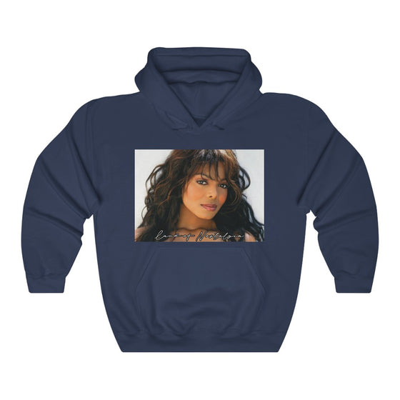 Land of Nostalgia Janet Jackson Vintage Unisex Heavy Blend™ Hooded Sweatshirt