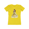 Land Of Nostalgia Disney Princess Bell Women's The Boyfriend Tee