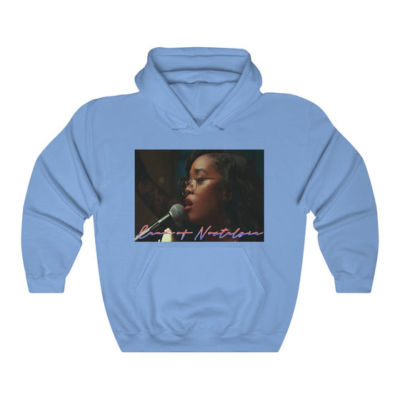 Land of Nostalgia HER Damage Vintage Unisex Heavy Blend™ Hooded Sweatshirt