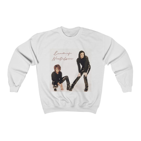 Land of Nostalgia Michael & Janet Euphoric Scream Vibe Unisex Heavy Blend™ Crewneck Sweatshirt