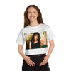 Land of Nostalgia Janet Jackson Classic Vibrational Champion Women's Heritage Cropped T-Shirt