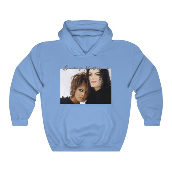 Land of Nostalgia Janet & Michael Vintage Scream Unisex Heavy Blend™ Hooded Sweatshirt