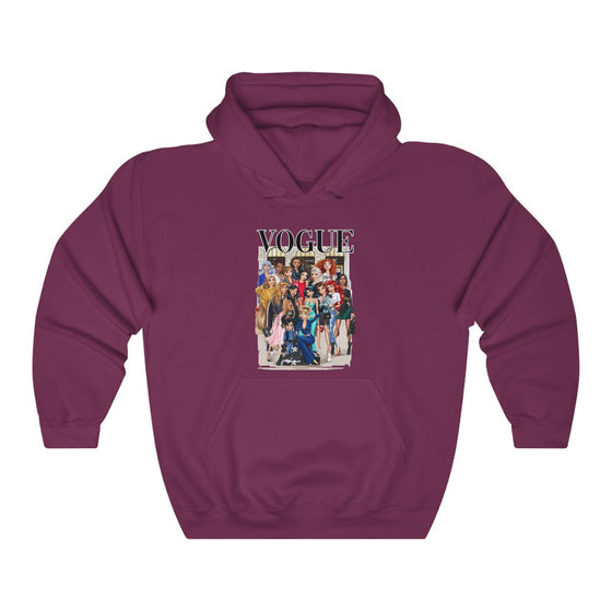 Land of Nostalgia Vogue Disney Princesses Unisex Heavy Blend™ Hooded Sweatshirt