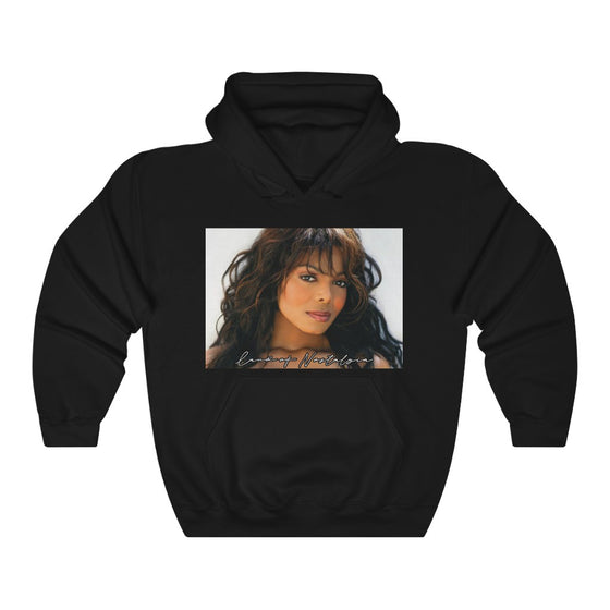 Land of Nostalgia Janet Jackson Vintage Unisex Heavy Blend™ Hooded Sweatshirt
