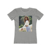 Land of Nostalgia Janet Jackson Natural Vibration Women's The Boyfriend Tee