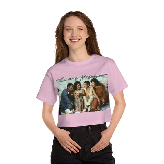 Land of Nostalgia Waiting to Exhale Vintage Classic Champion Women's Heritage Cropped T-Shirt