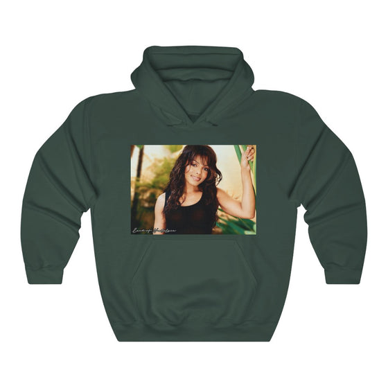 Land of Nostalgia Janet Jackson Classic Vibrational Unisex Heavy Blend™ Hooded Sweatshirt