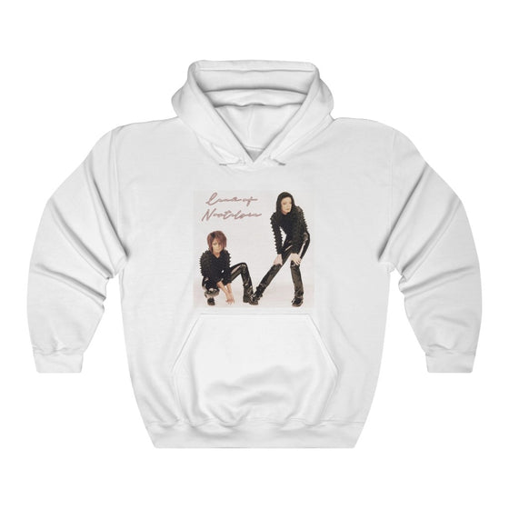 Land of Nostalgia Michael & Janet Euphoric Scream Vibe Unisex Heavy Blend™ Hooded Sweatshirt