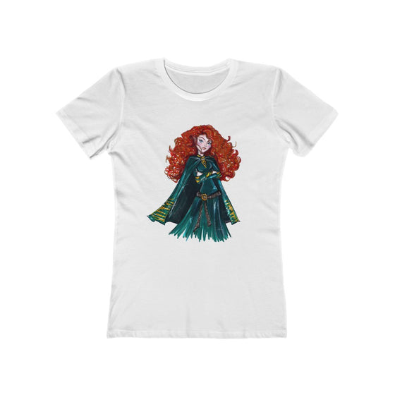 Land of Nostalgia Disney Princess Merida Women's The Boyfriend Tee