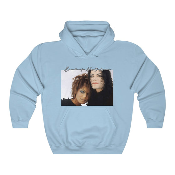 Land of Nostalgia Janet & Michael Vintage Scream Unisex Heavy Blend™ Hooded Sweatshirt