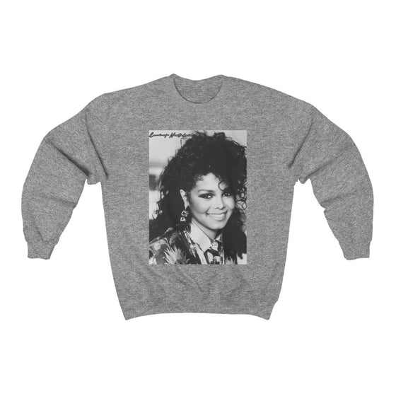 Land of Nostalgia Classic Janet Jackson Euphoria Unisex Heavy Blend™ Crewneck Sweatshirt