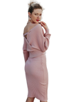 Land of Nostalgia Knitted V-Neck Long Sleeve 2 Piece  Euphoria Dress