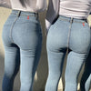 Land of Nostalgia High Waist Skinny Denim Women's Stretch Jeans