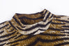 Land of Nostalgia Long Sleeve Leopard Print Women's Bodycon Sexy Dress
