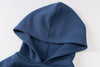 Land of Nostalgia Women's Long Sleeve Solid Letter Print Zip Up Hooded Mini Dress