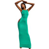 Land of Nostalgia Sleeveless Backless Hollow Out Women's Summer Sexy Long Dress
