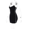 Land of Nostalgia Women's Sleeveless Bodycon Pure Cotton Mini Dress