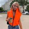 Land of Nostalgia Double-Sided Women's Vintage Sleeveless Jacket Coat