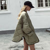 Land of Nostalgia Women's Knitted Pocket Jacket Coat