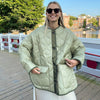 Land of Nostalgia Women's Knitted Pocket Jacket Coat